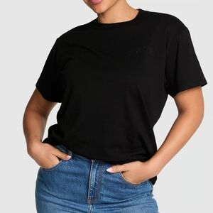 New! Pink Classic Black Women's T-Shirt